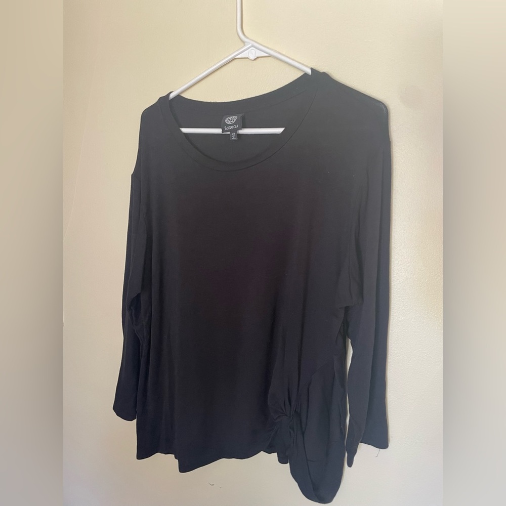 Black dress top